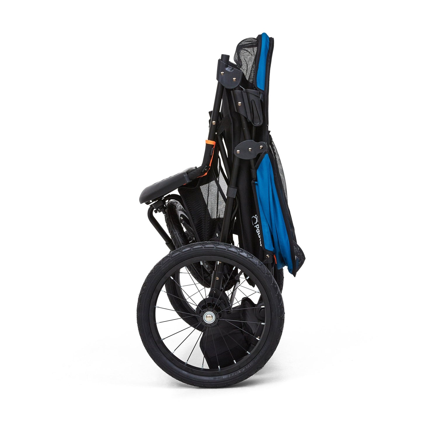 Palster Explorer Dog Stroller – All-Terrain Pet Buggy with Suspension, Foldable Design (Black & Harbour Blue)